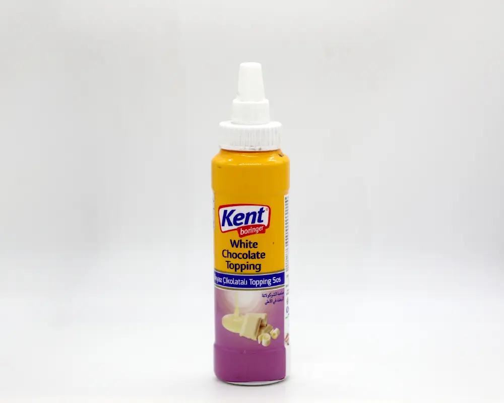 Kent Boringer White Chocolate Topping Sauce 300gm (Turkey)