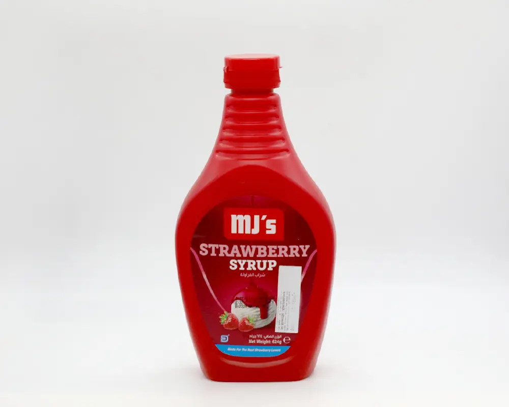 MJ's Strawberry Syrup 624gm (United Arab Emirates)