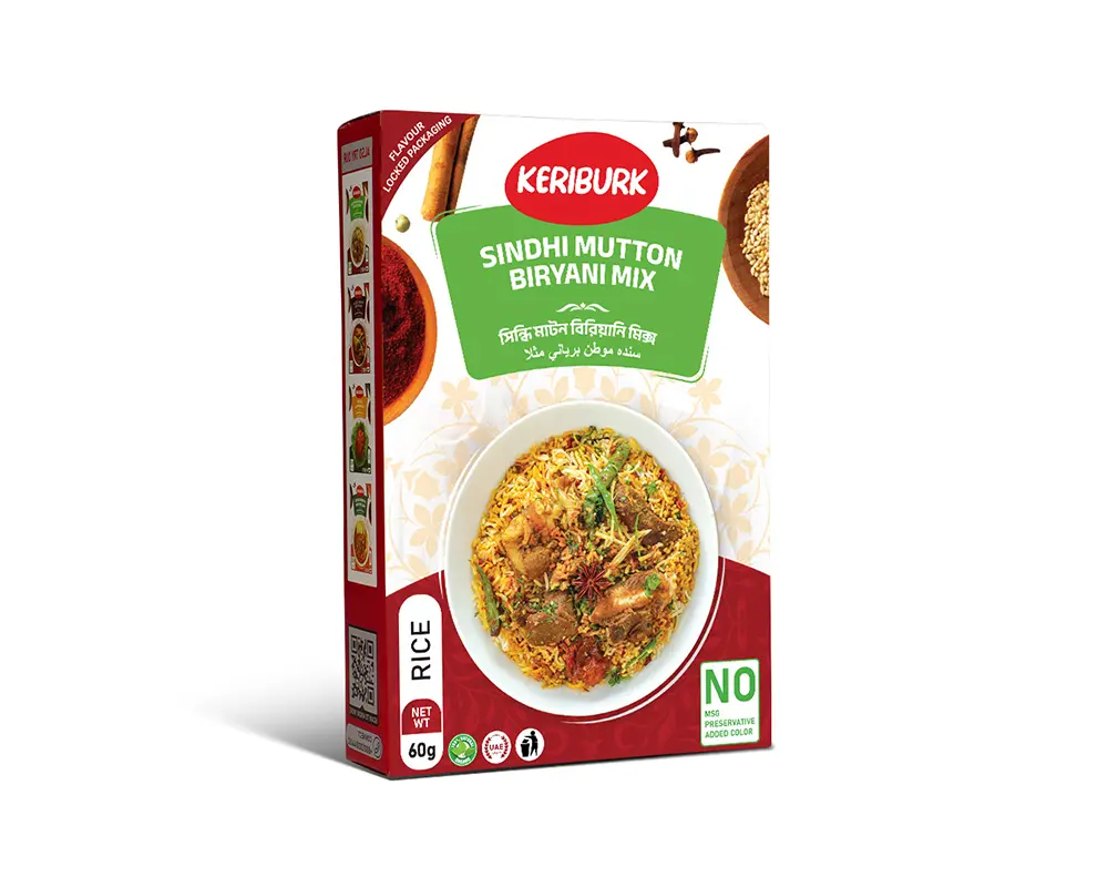 KERIBURK Sindhi Mutton Biryani Mix 60gm