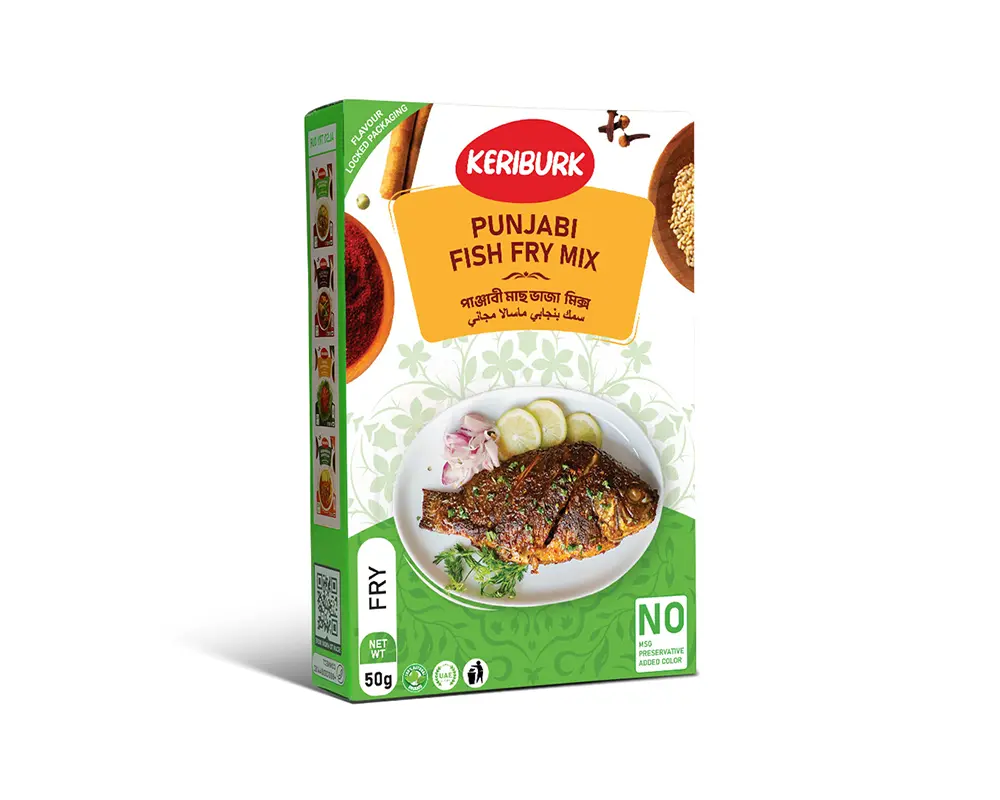 KERIBURK Punjabi Fish Fry Mix 50gm
