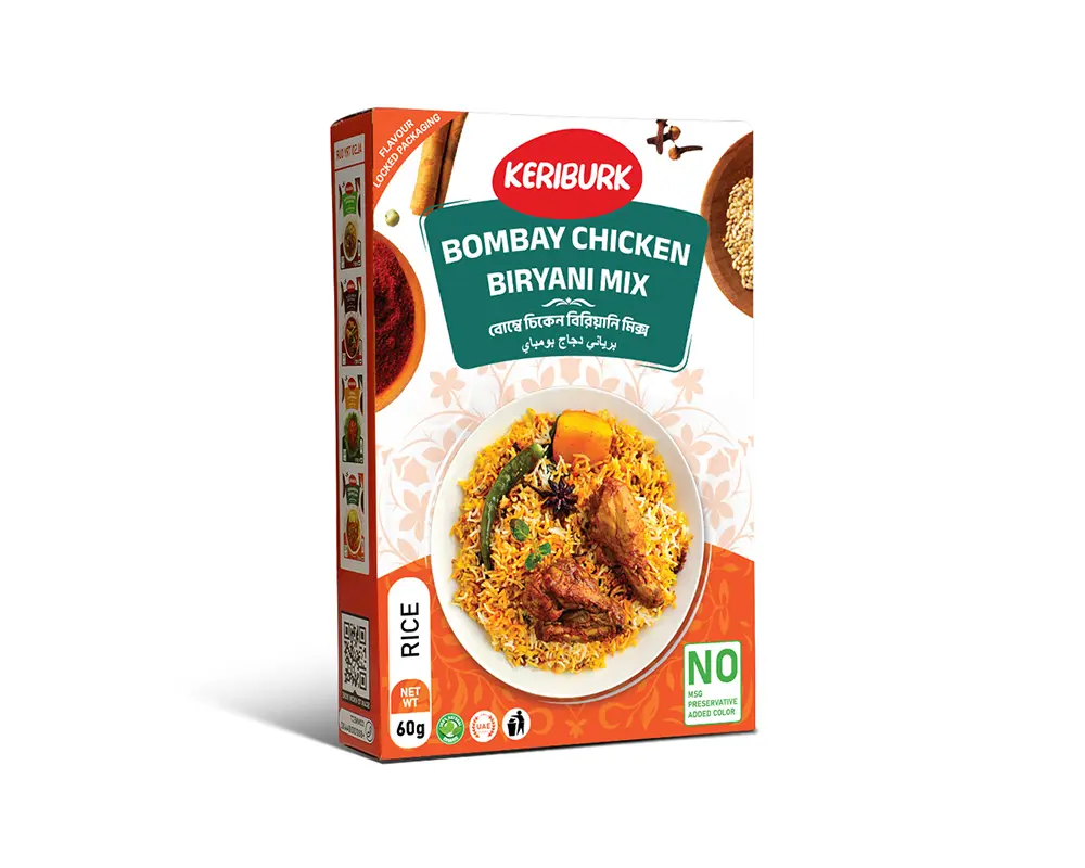 KERIBURK Bombay Chicken Biryani Mix 60gm
