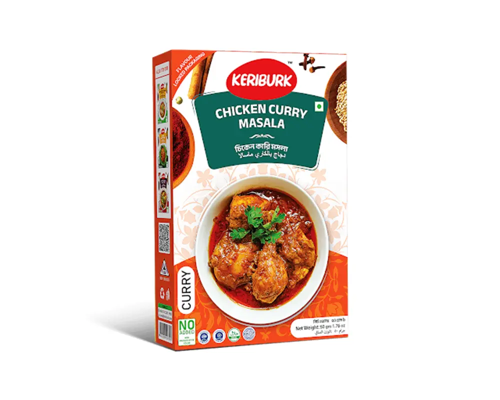 Keriburk Chicken Curry Masala 50gm