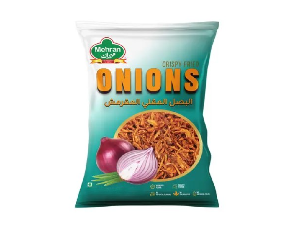 Mehran Onions Crispy Fried 400gm (Pakistan)