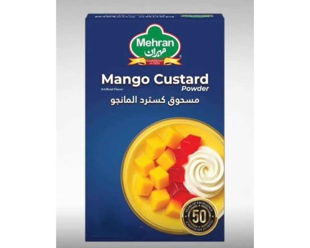Mehran Mango Custard Powder 275gm (Pakistan)