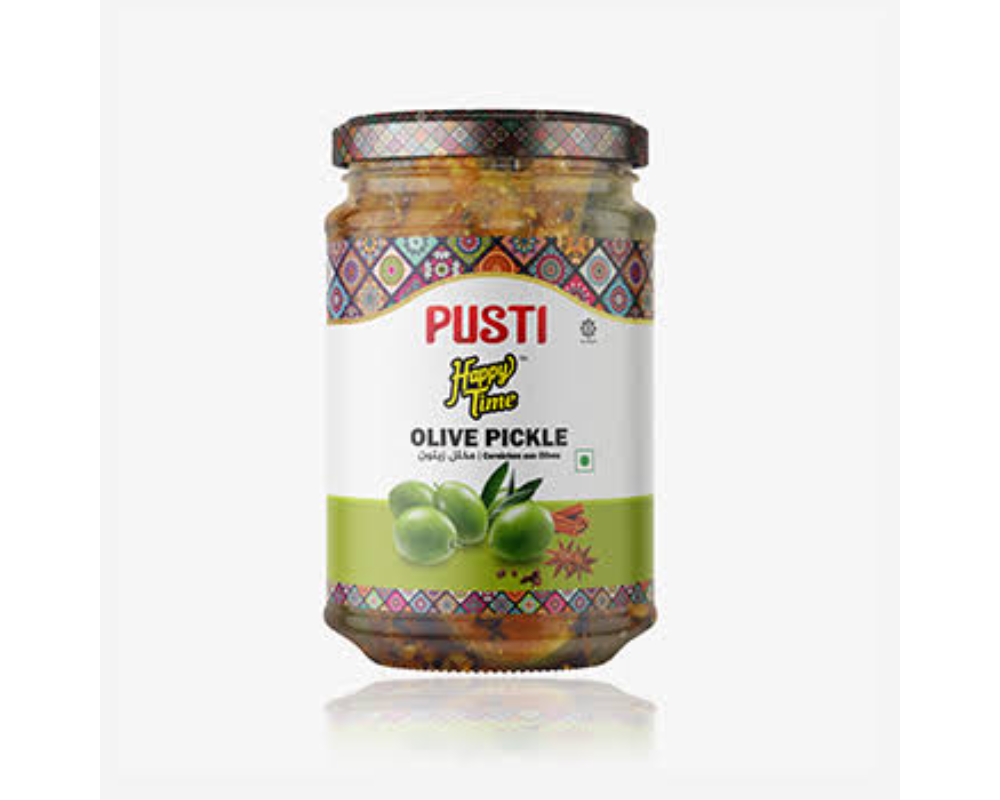 Pusti Happy Time Olive Pickle 300gm