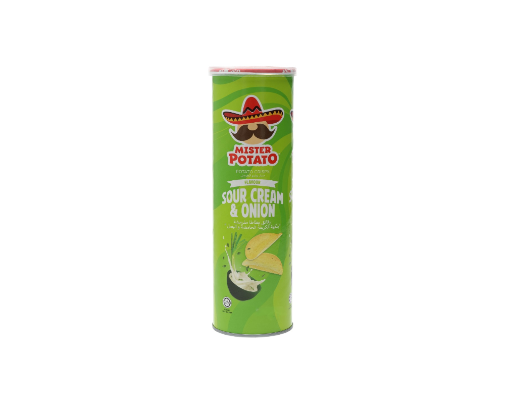 Mister Potato Chips Sour Cream & Onion 100gm