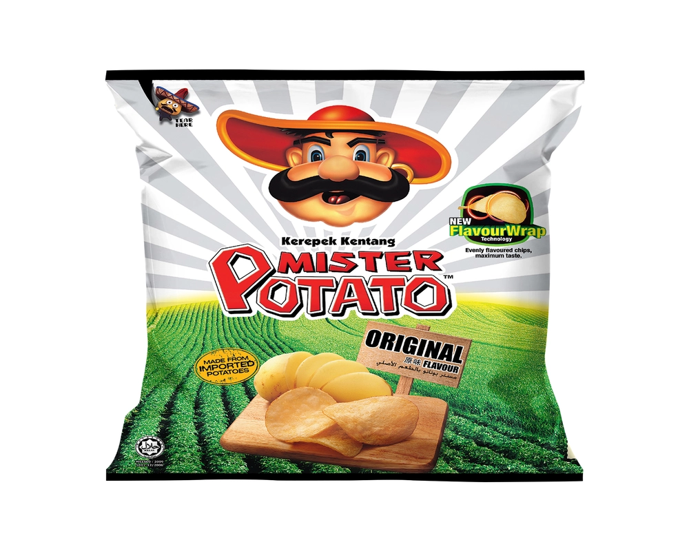 Mister Potato Chips 60gm (Packet)