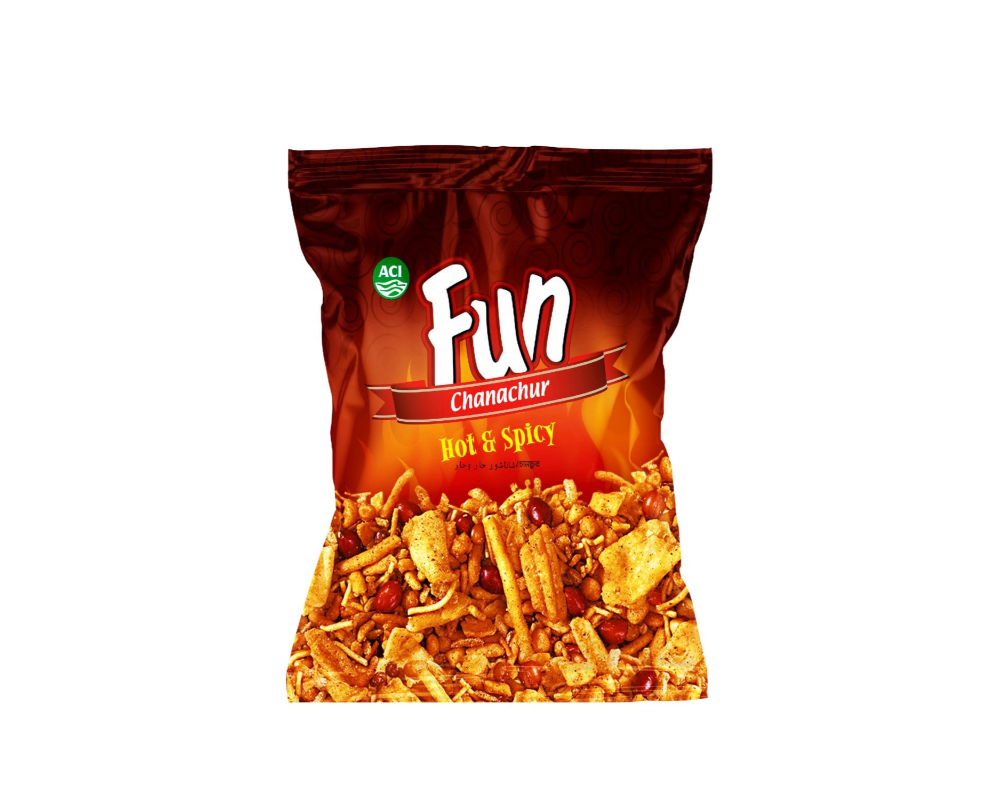 ACI Fun Hot & Spicy Chanachur 45(±)5gm