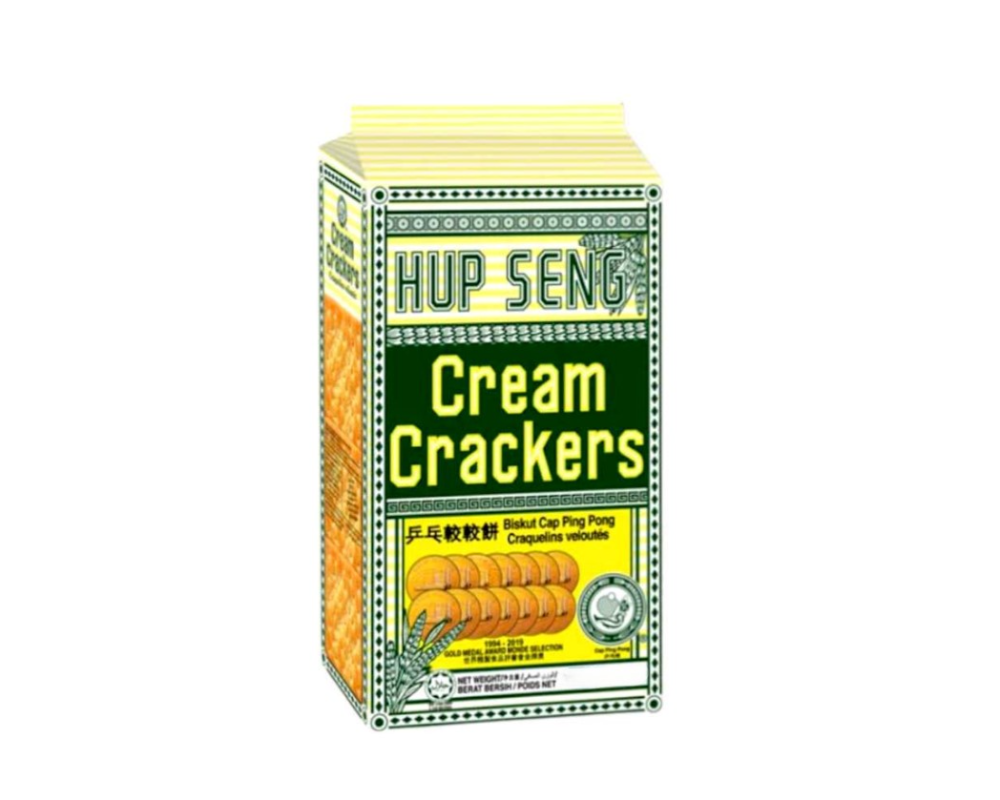 Hup Seng Cream Crackers 428gm (Pkt)