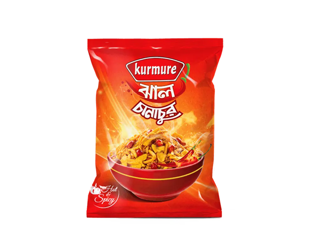 Shaad Kurmure Hot & Spicy Jhal Chanachur 200gm