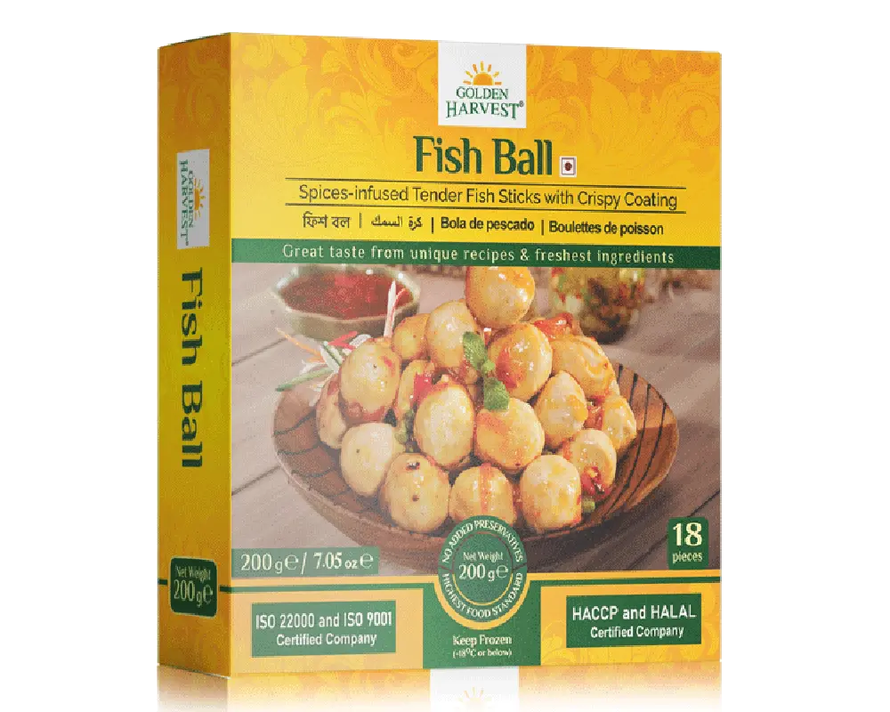 Golden Harvest Fish Ball 200gm (10Pcs)