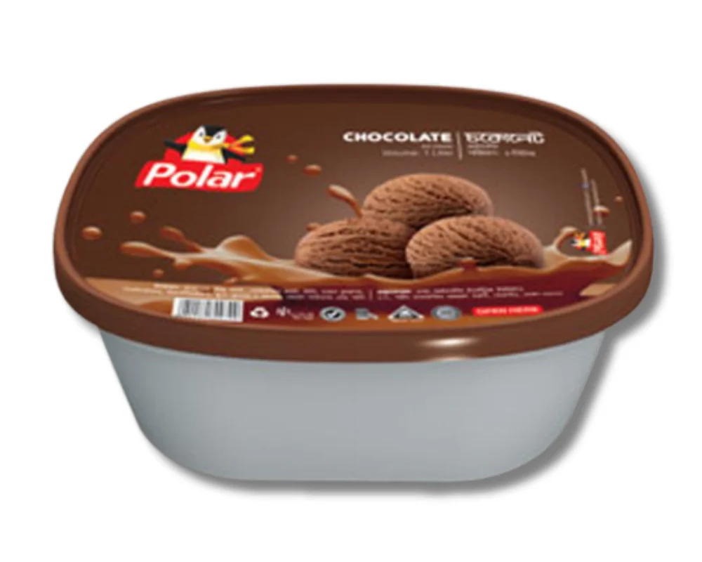 Polar Chocolate Ice Cream 1Ltr.