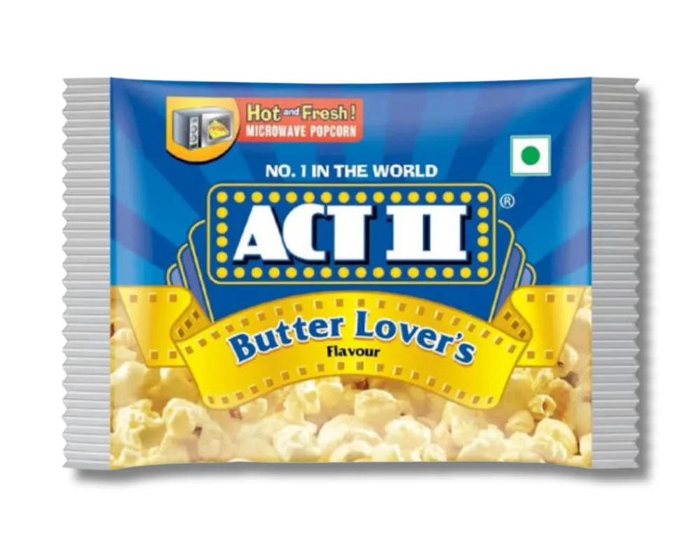 ACT II Butter Lovers Flavour Popcorn 99gm