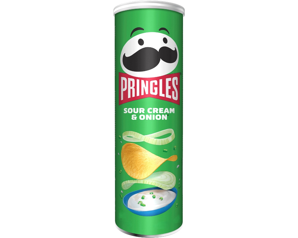 Pringles Sour Cream & Onion Chips 158gm (United States)