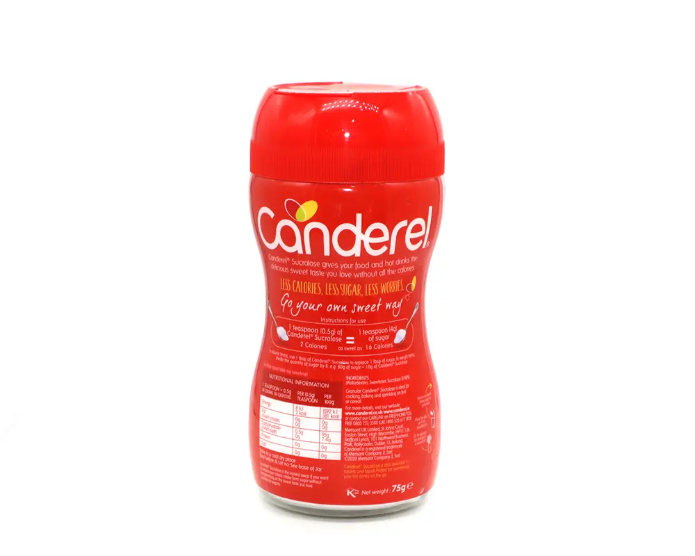 Canderel Low Calorie Sweetener 75gm (Jar) UK