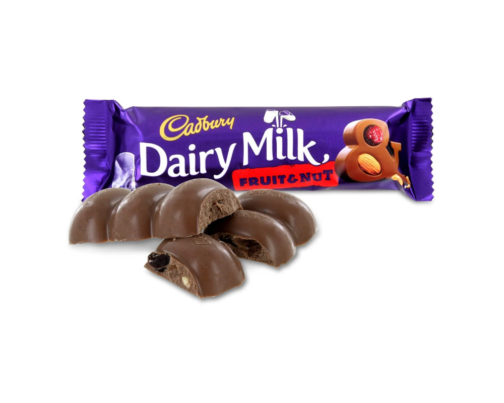 Cadbury Fruit & Nut 49gm UK