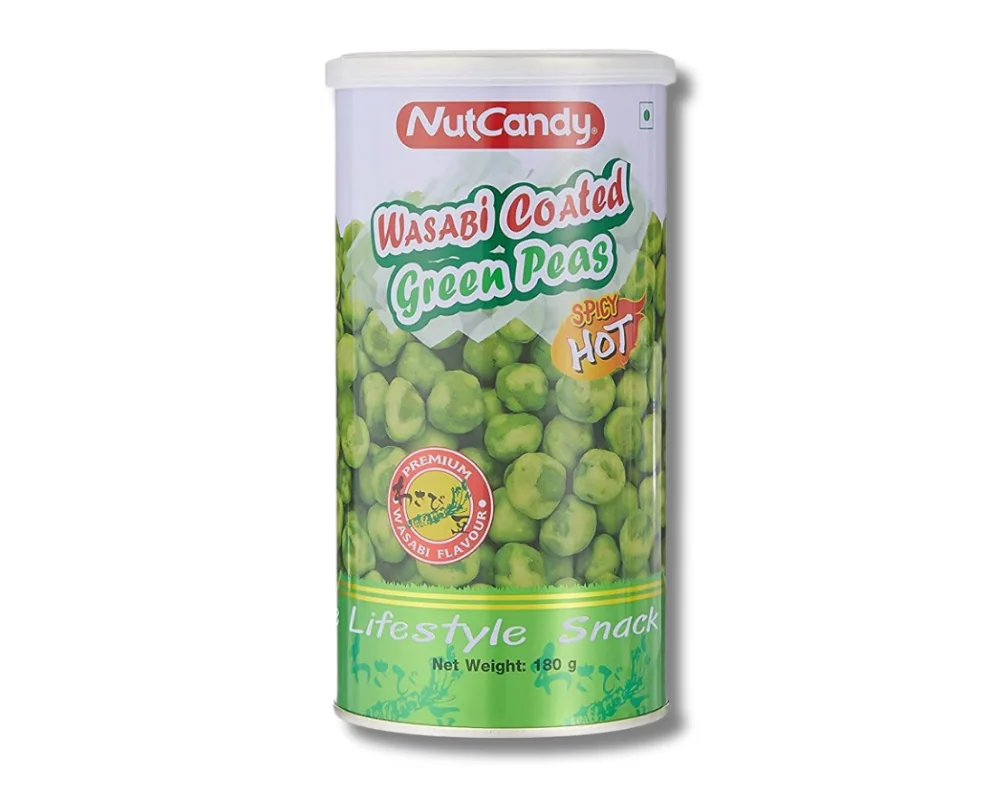 Nutcandy Wasabi Green Peas 180gm