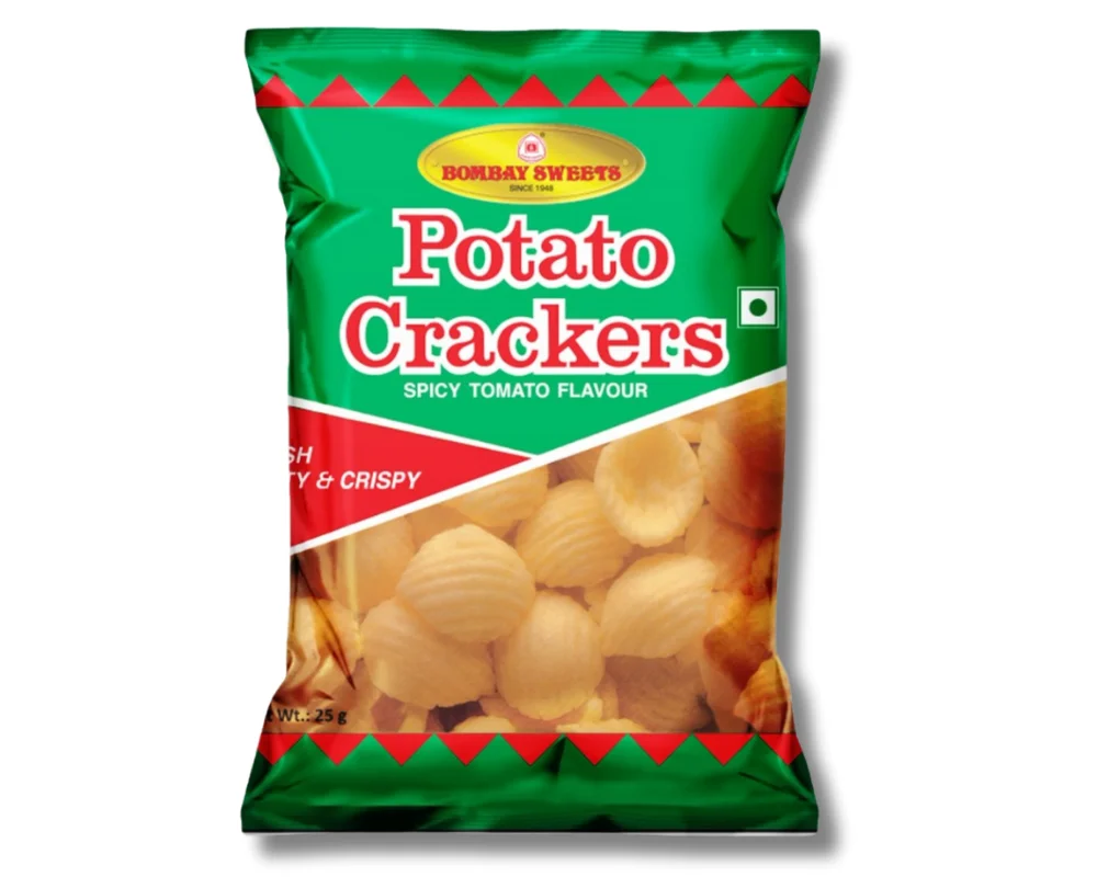 Bombay Sweets Potato Crackers 22(±)3gm