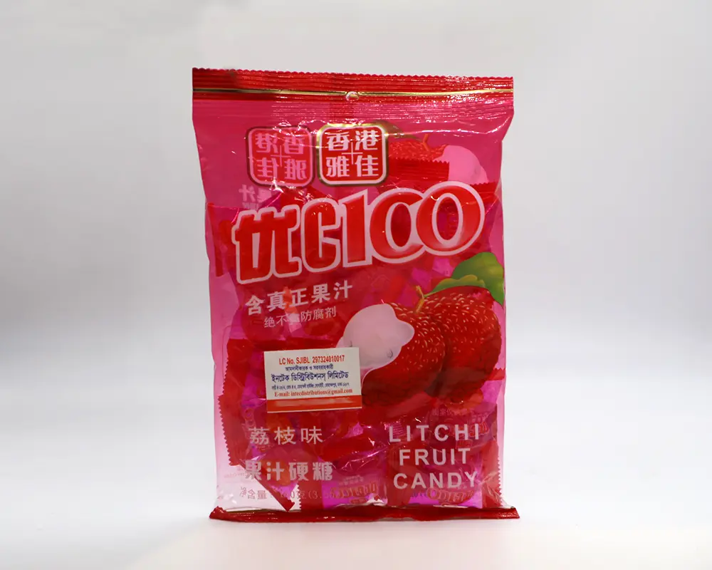UC 100 Fruit Candy Lichi 100gm