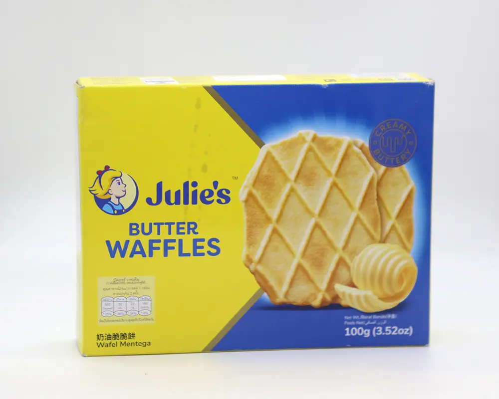 Julie's Butter Waffles 100gm