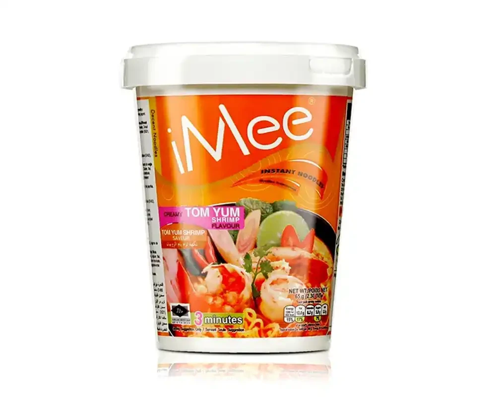 i Mee Cup Noodles Tom Yum Shirm FLV 65gm