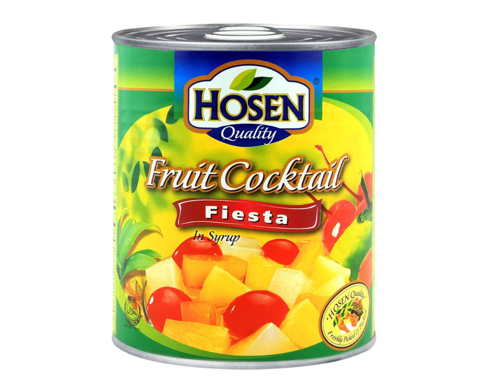 Hosen Q.Fruit Cocktail F.In Syrup 836(±)14gm