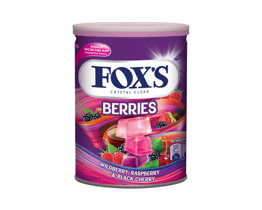 Fox's Crystal Clear Berries 170(±)10gm
