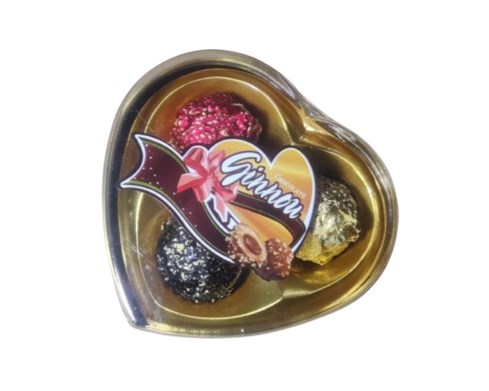 Ginnou Chocolate 38(±)5gm (Mini Heart Box)