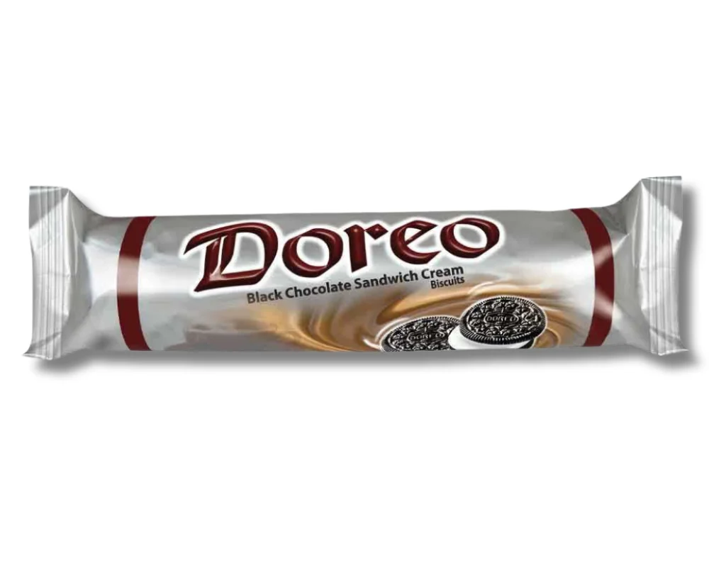 Danish Doreo Blackchoc Sandwich Biscuit 140gm