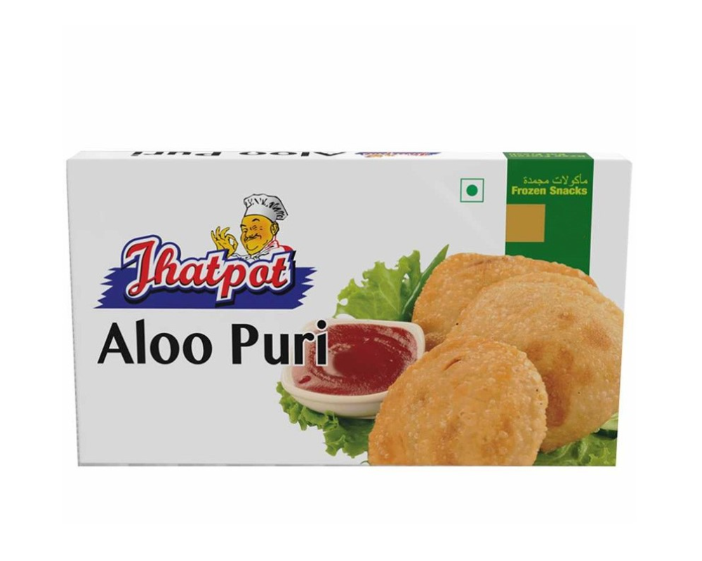 Jhatpot Aloo Puri 454gm (10Pcs)