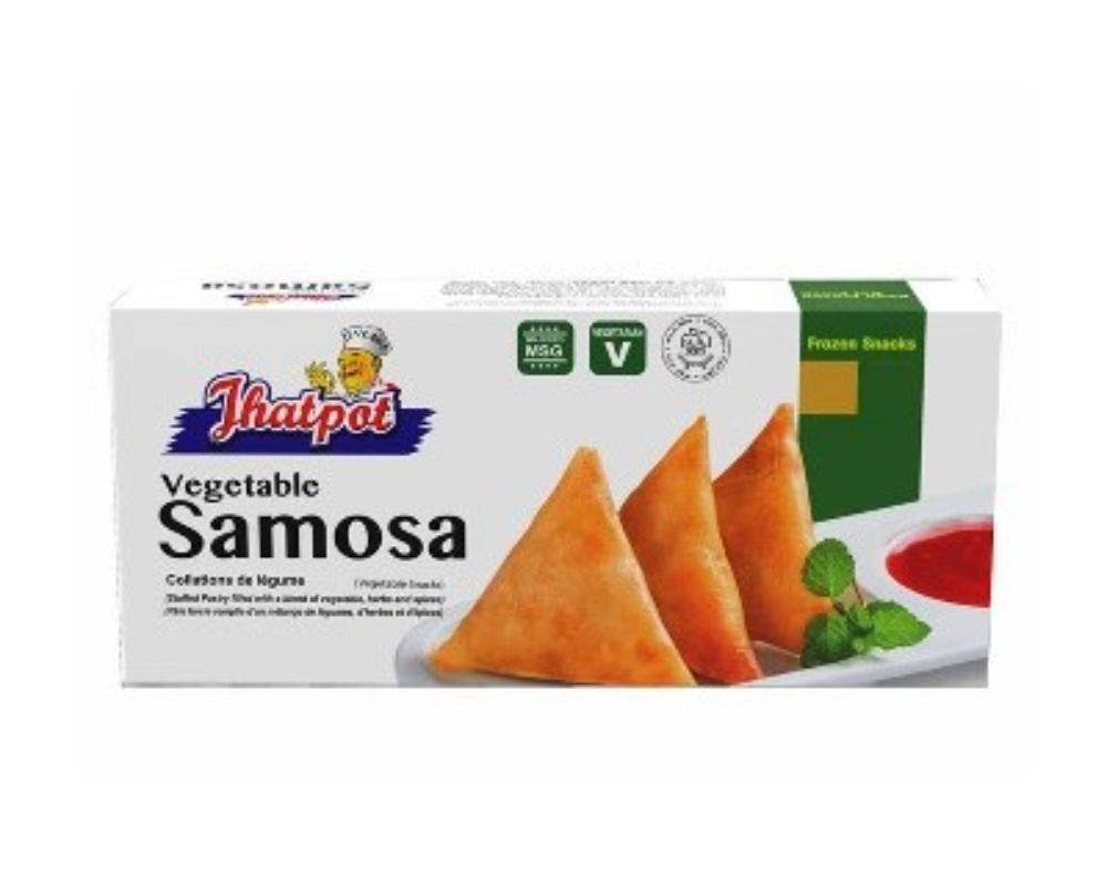 Jhatpot Vegetable Samosa 400gm (10Pcs)