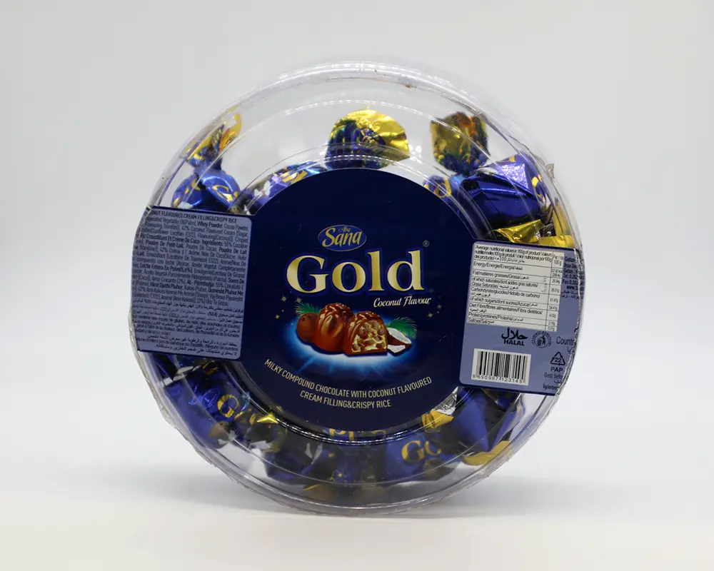 Abu Sana Gold Chocolate Coconut 250gm Turkey