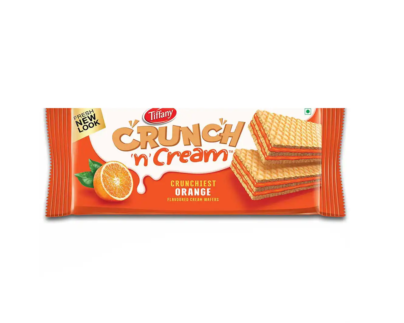 Tiffany Crunch Orange Cream Wafer 76(±)11gm