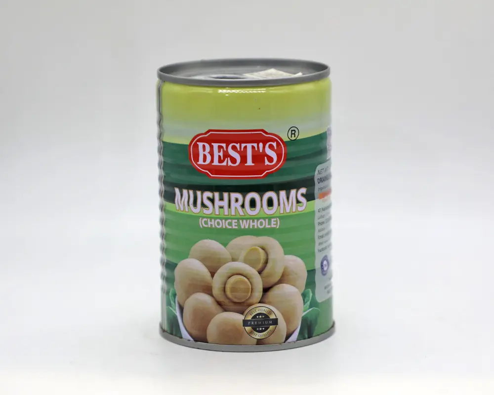 Best's Mushroom Choice Whole 425gm (Tin)
