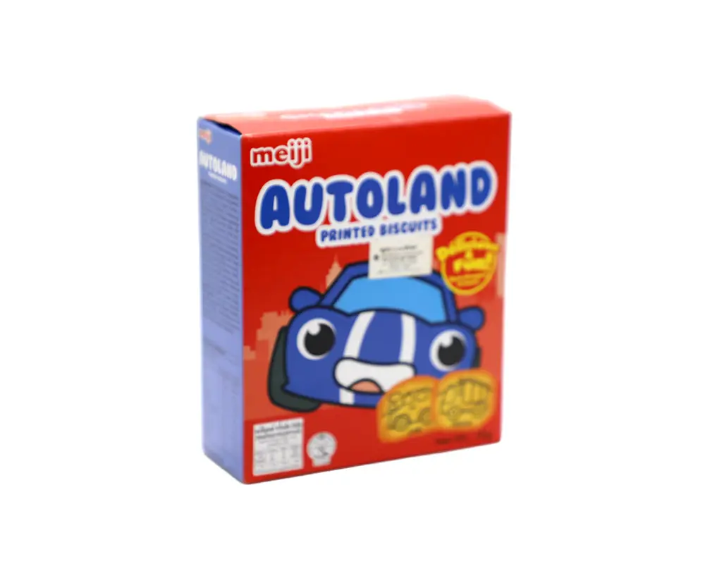 Meiji Autoland Printed Biscuits 70gm