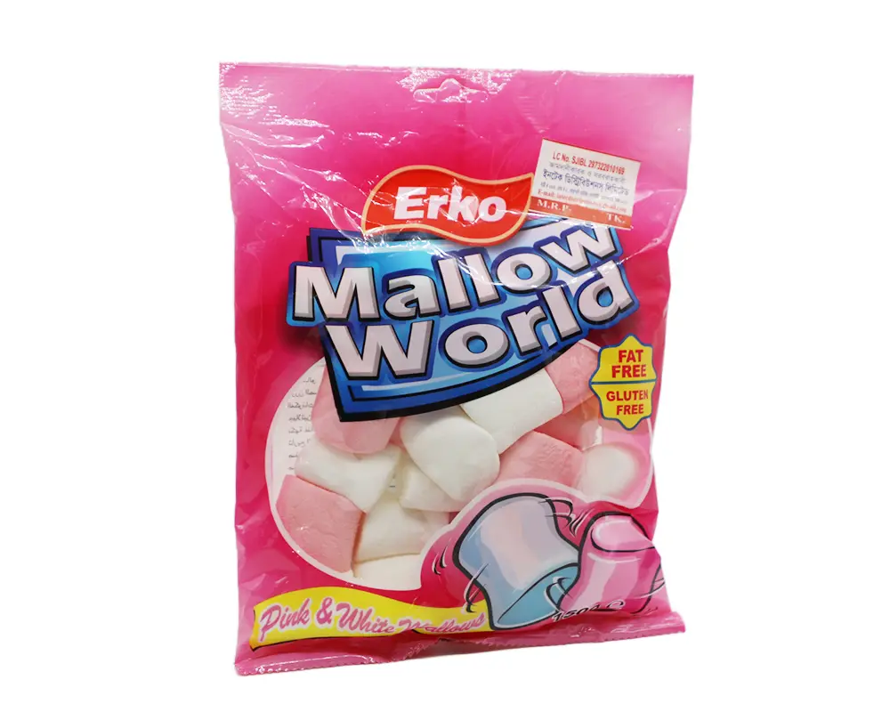 Erko Mallow World Pink & White Mallow 150gm