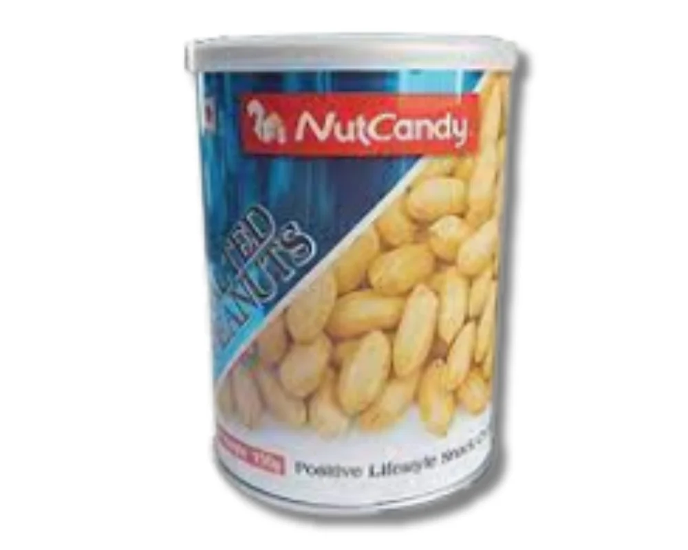 Nutcandy Salted Peanuts 150gm (Tin)