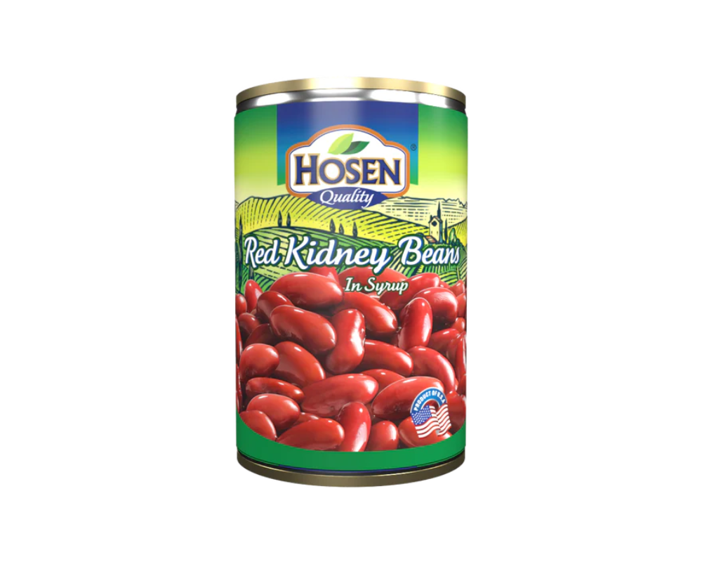 Hosen Quality Red Kidney Beans in Brine 425(±)6gm