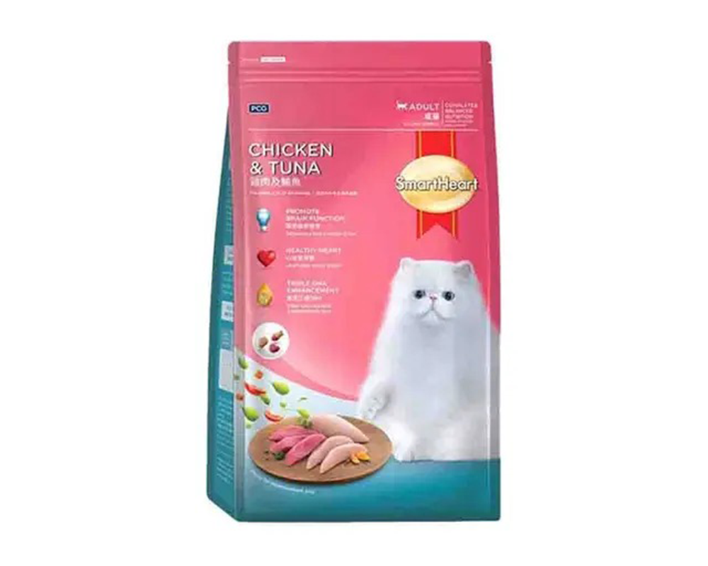 Smart Heart Adult Chicken &Tuna Cat Food 1.2kg