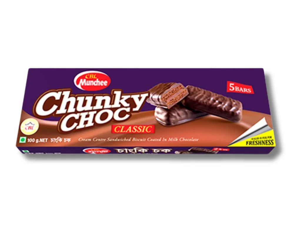 CBL Munchee Chunky Chocolate 100(±)10gm
