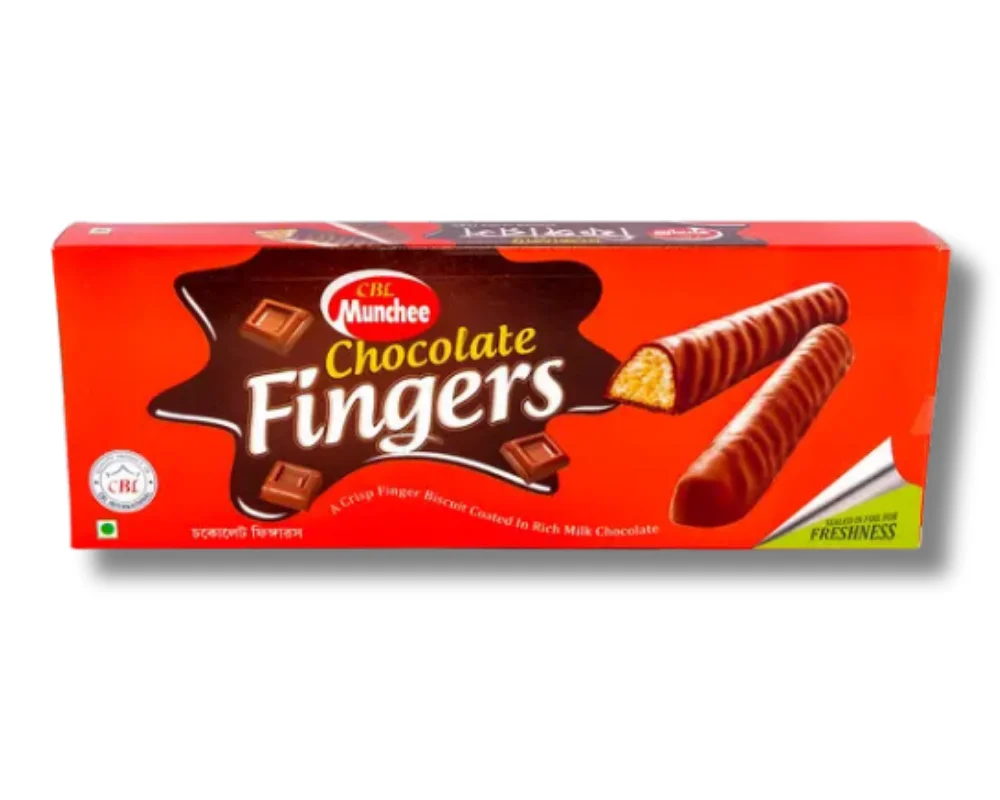 CBL Munchee Chocolate Fingers 100(±)10gm
