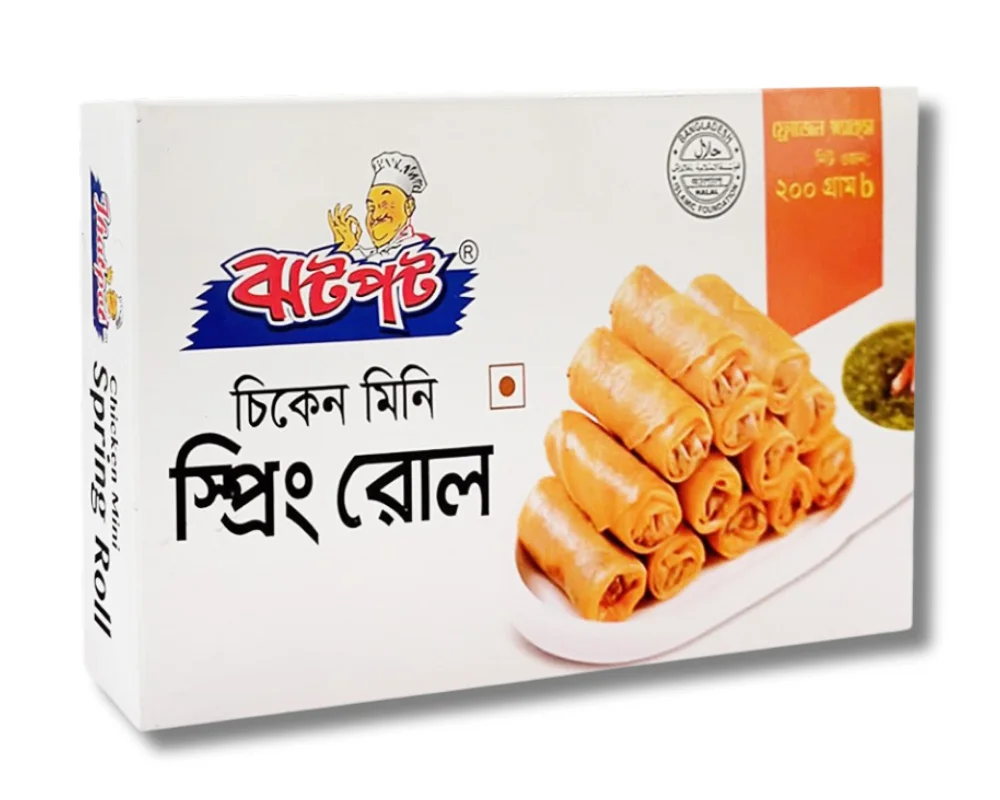 Jhatpot Mini Spring Roll 200gm