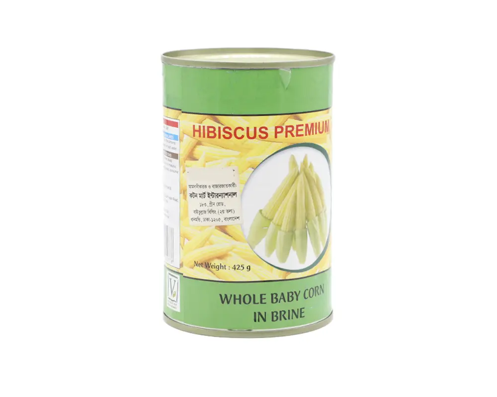 Hibiscus Premium Whole Baby Corn 425gm