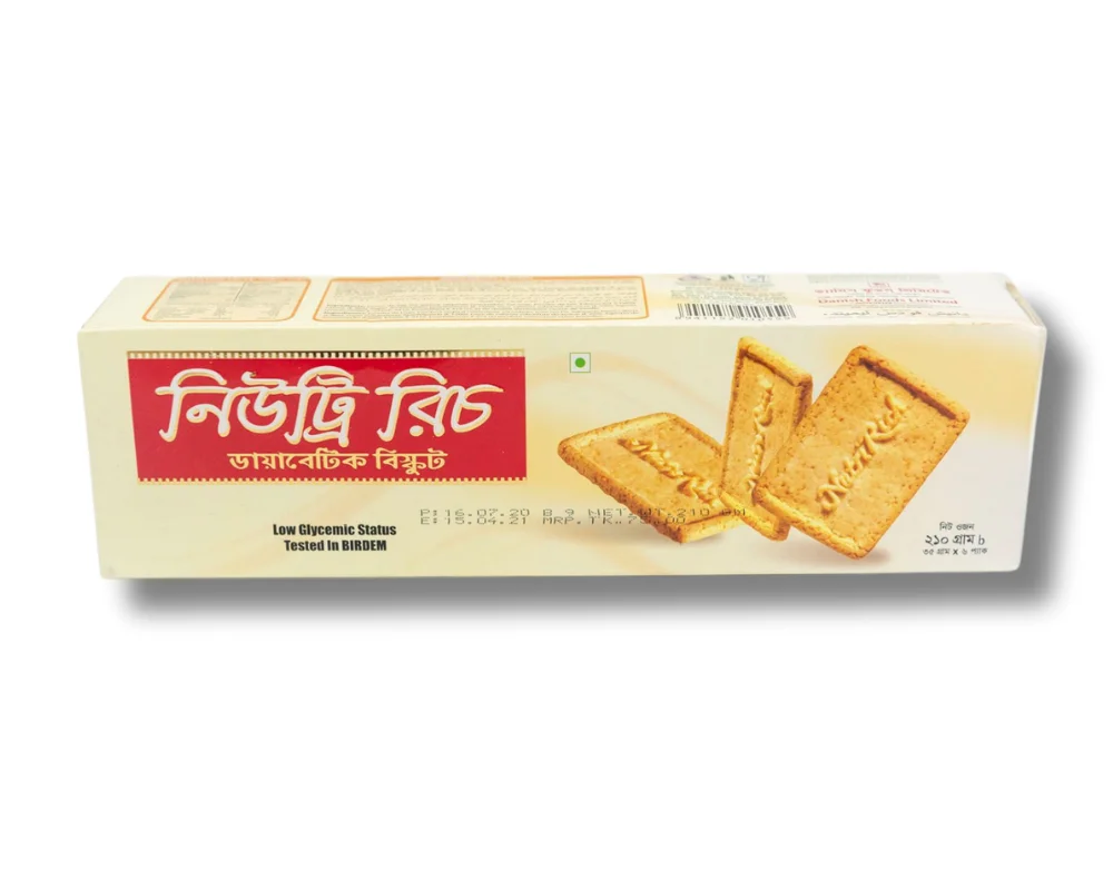 Nutri Rich Diabetic Biscuits 210gm
