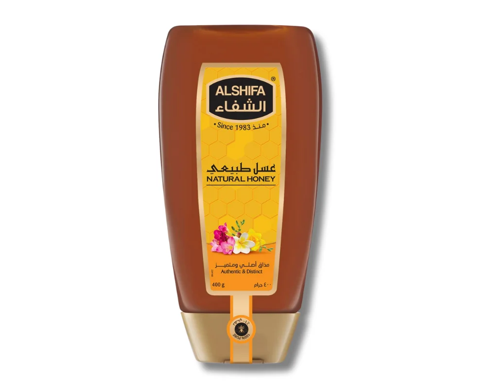 Al Shifa Natural Honey 400gm (Plastic Bottle)
