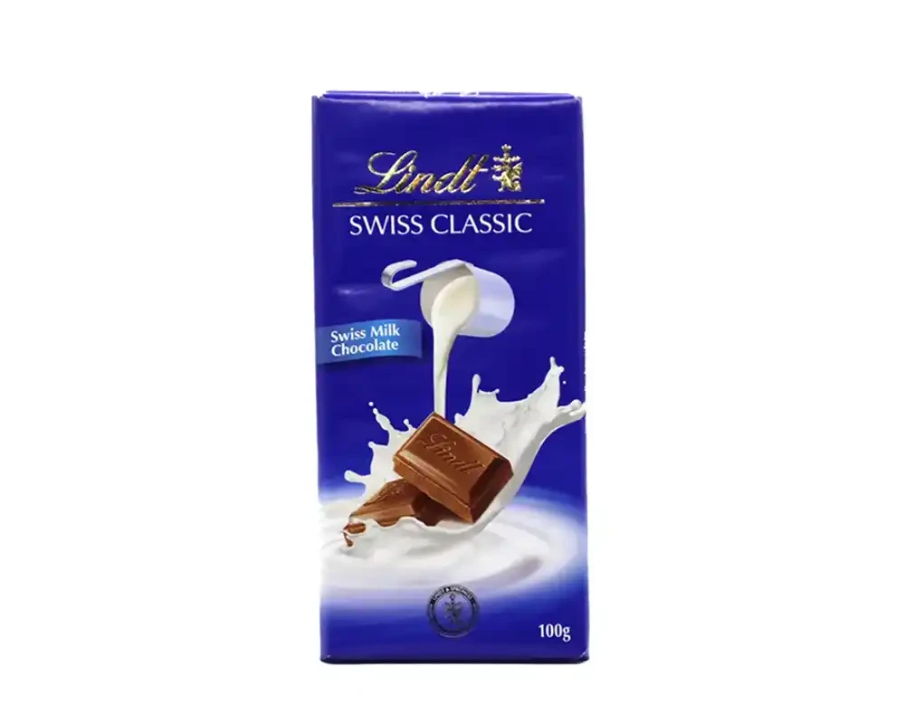Lindt Lindor Swiss Milk Chocolate 100gm