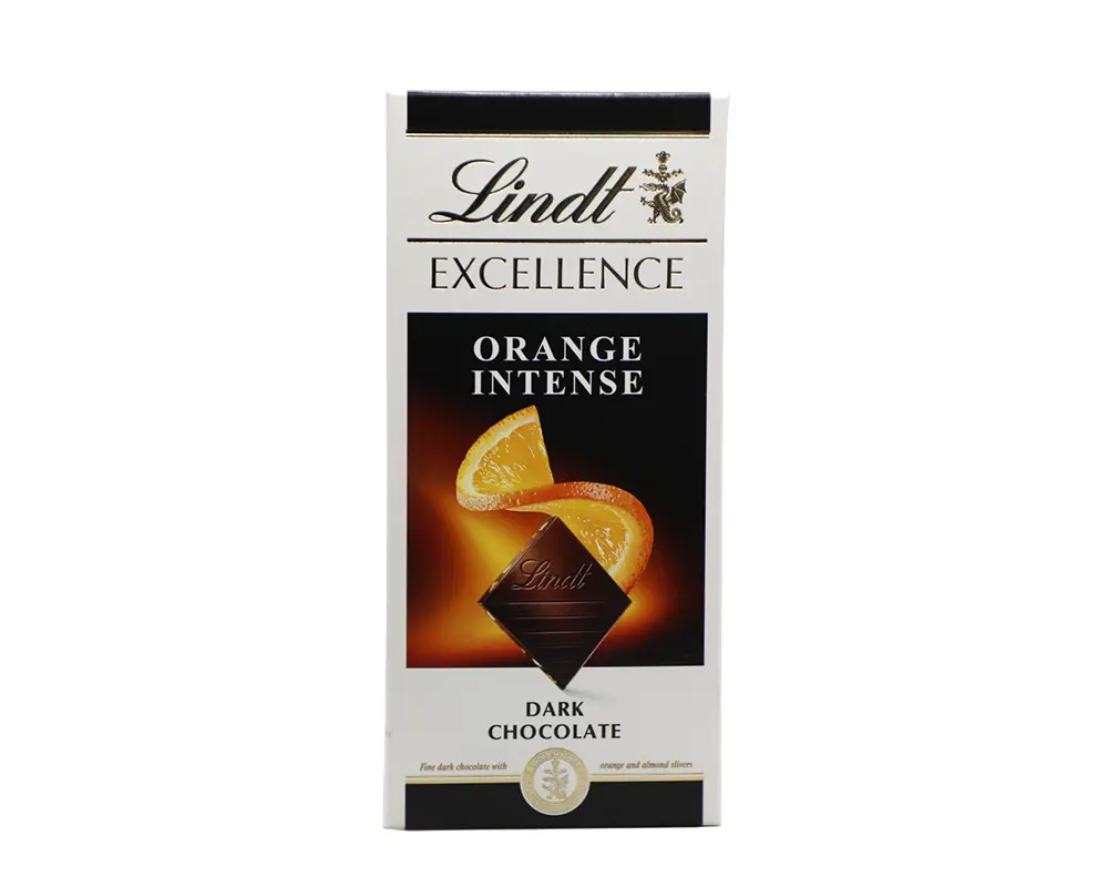 Lindt Intence Orange Dark Chocolate 100gm