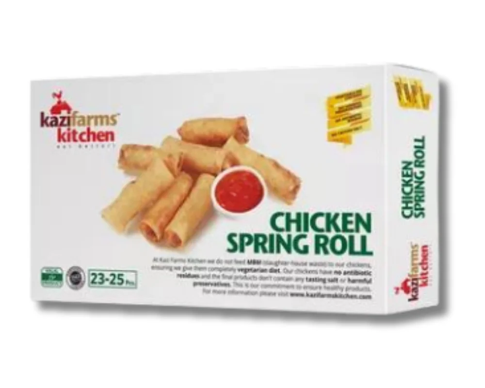 KaziFarms Kitchen Chicken Spring Roll 250gm