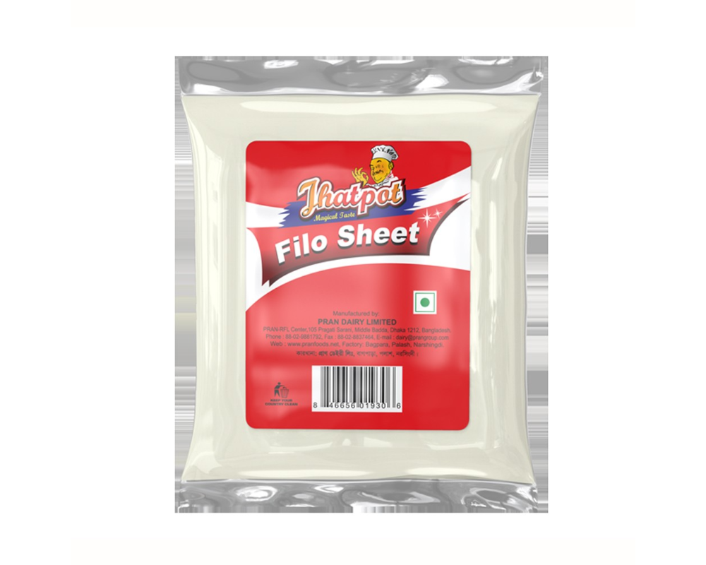 Jhatpot Filo Sheet 480gm (30Pcs)