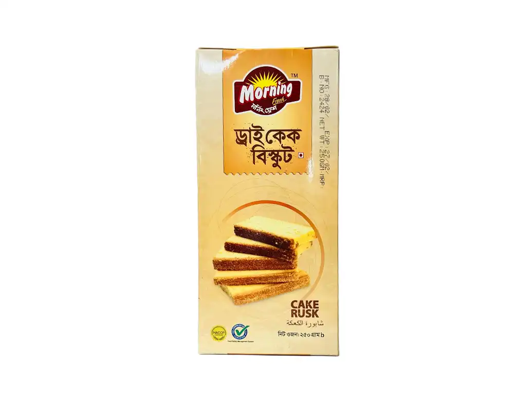 Well Food Morning Fresh Dry Cake 250gm